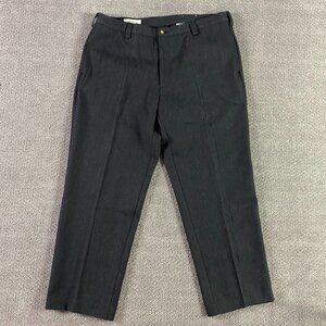 NWT Orvis Washable Wool Twill Pants Men's Size 40 Cotton Charcoal